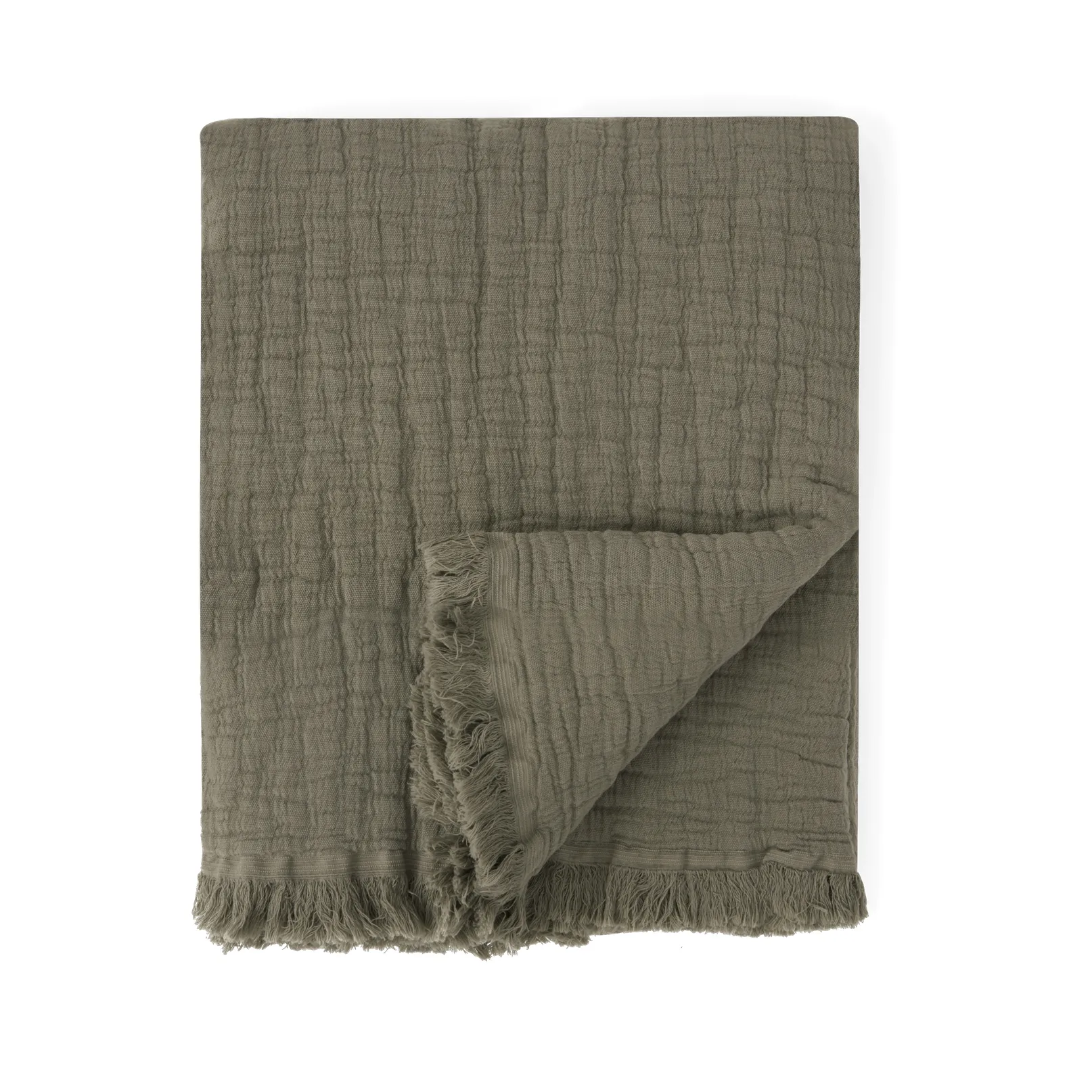 Geranium Cotton Mellow pledd, 130x170 cm Garbo&Friends