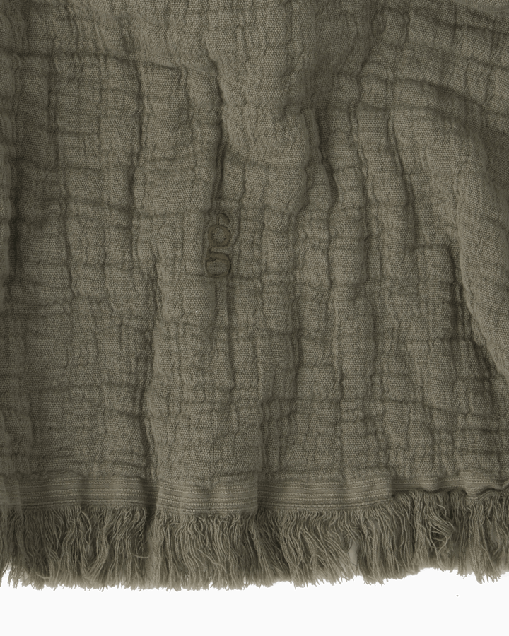 Geranium Cotton Mellow pledd, 130x170 cm Garbo&Friends