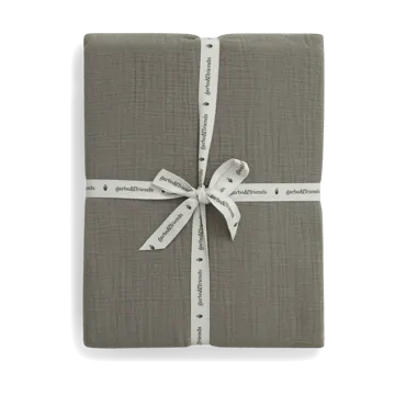 Geranium Muslin dra-på-laken - 90x200x30 cm - Garbo&Friends