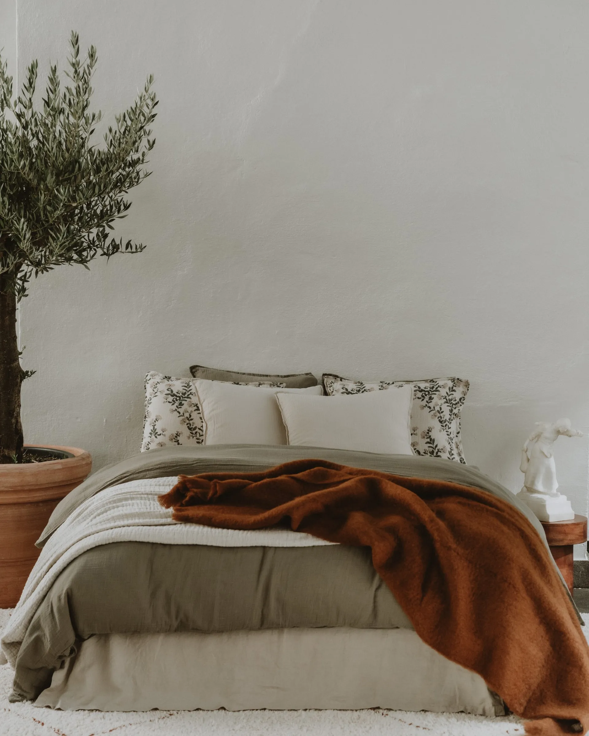 Geranium Muslin dynetrekk dobbel, 220x240 cm Garbo&Friends