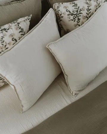 Geranium Muslin dynetrekk dobbel - 240x220 cm - Garbo&Friends