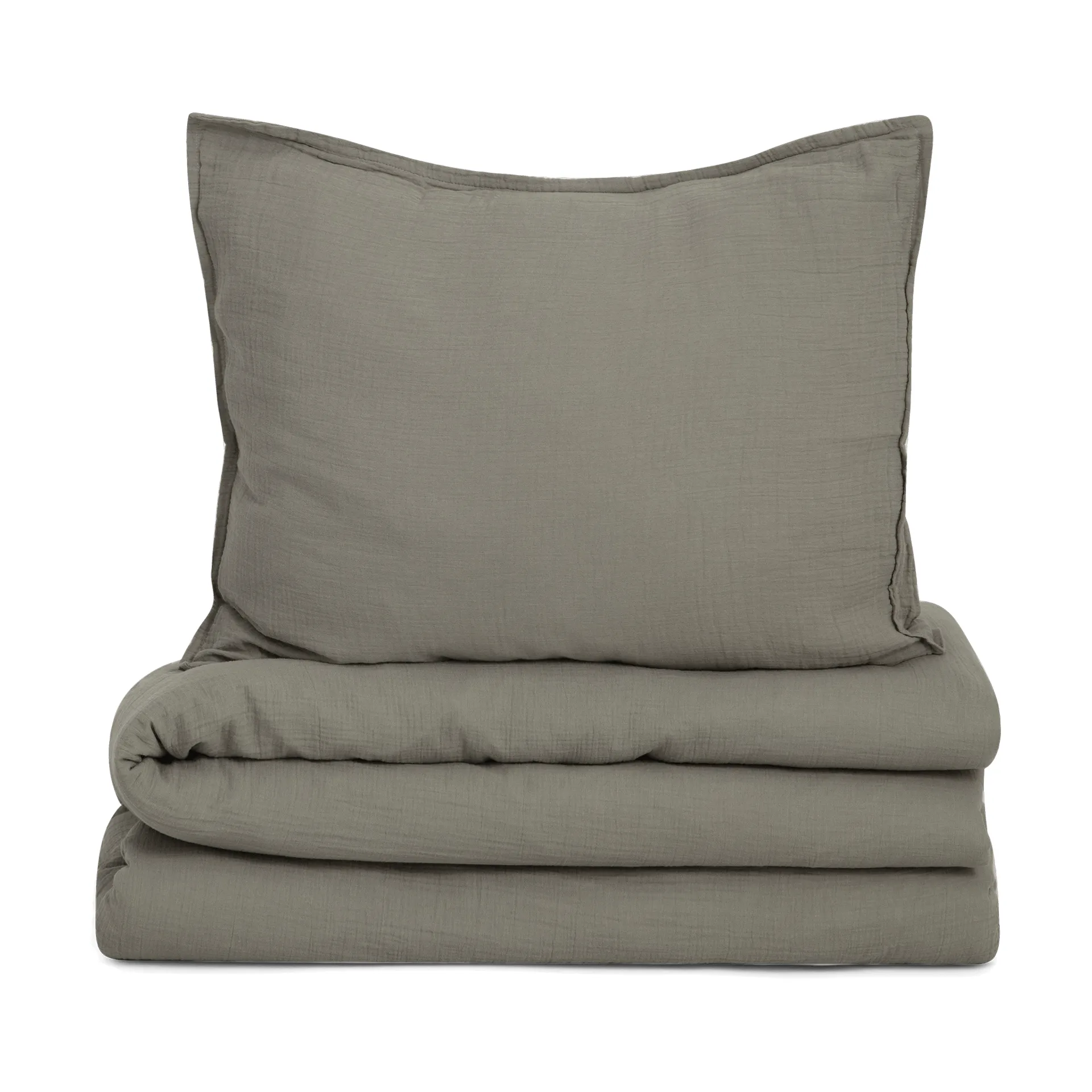 Geranium Muslin sengesett, 140x200 cm/50x70 cm Garbo&Friends