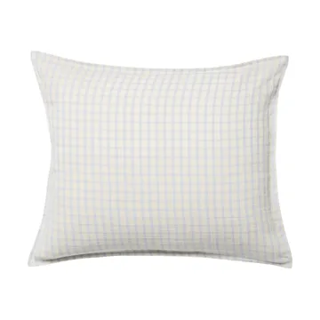 Gingham Sky Blue Muslin putetrekk - Sky 50x70 cm - Garbo&Friends