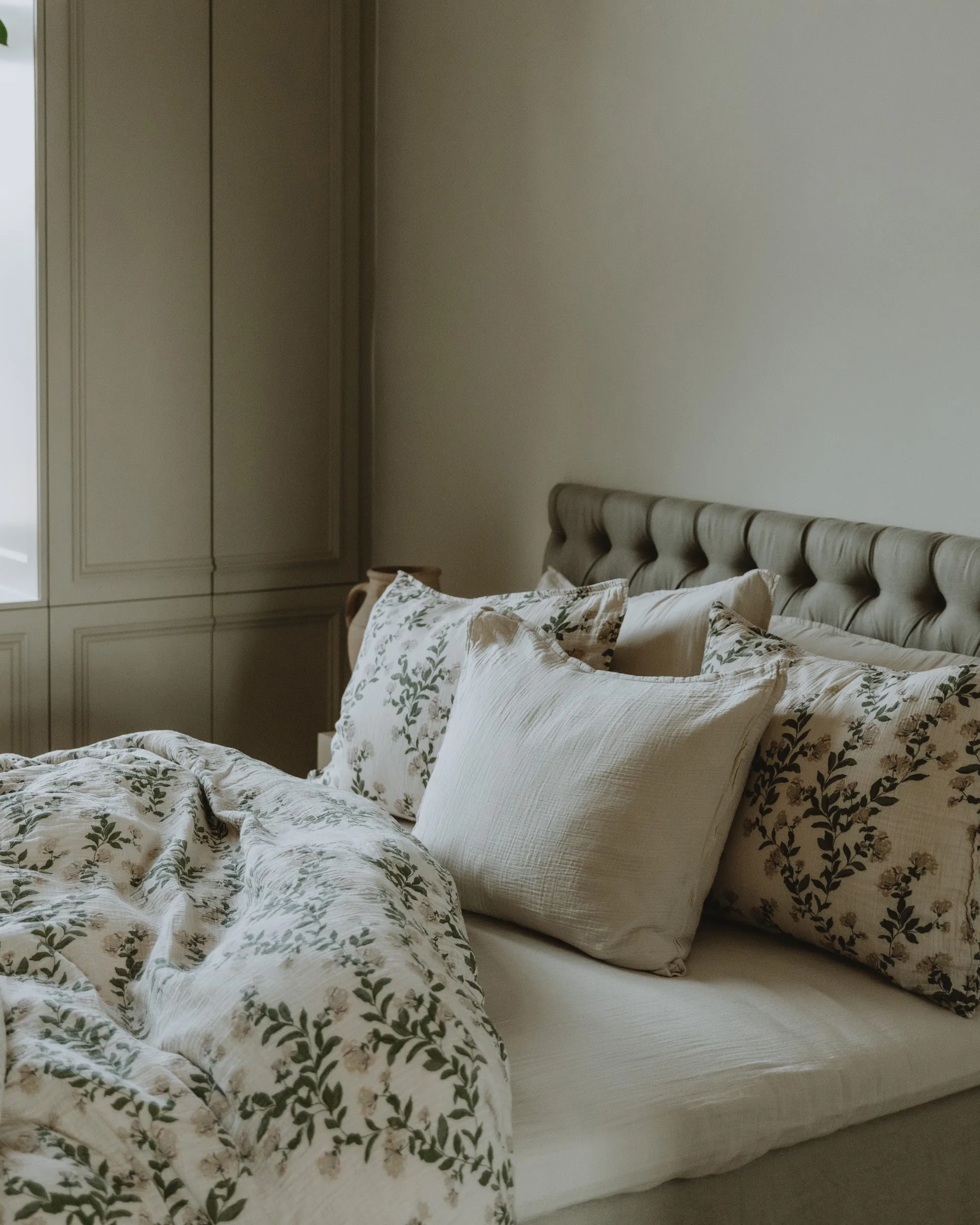 Honeysuckle Muslin dobbelt dynetrekk, 220x240 cm Garbo&Friends