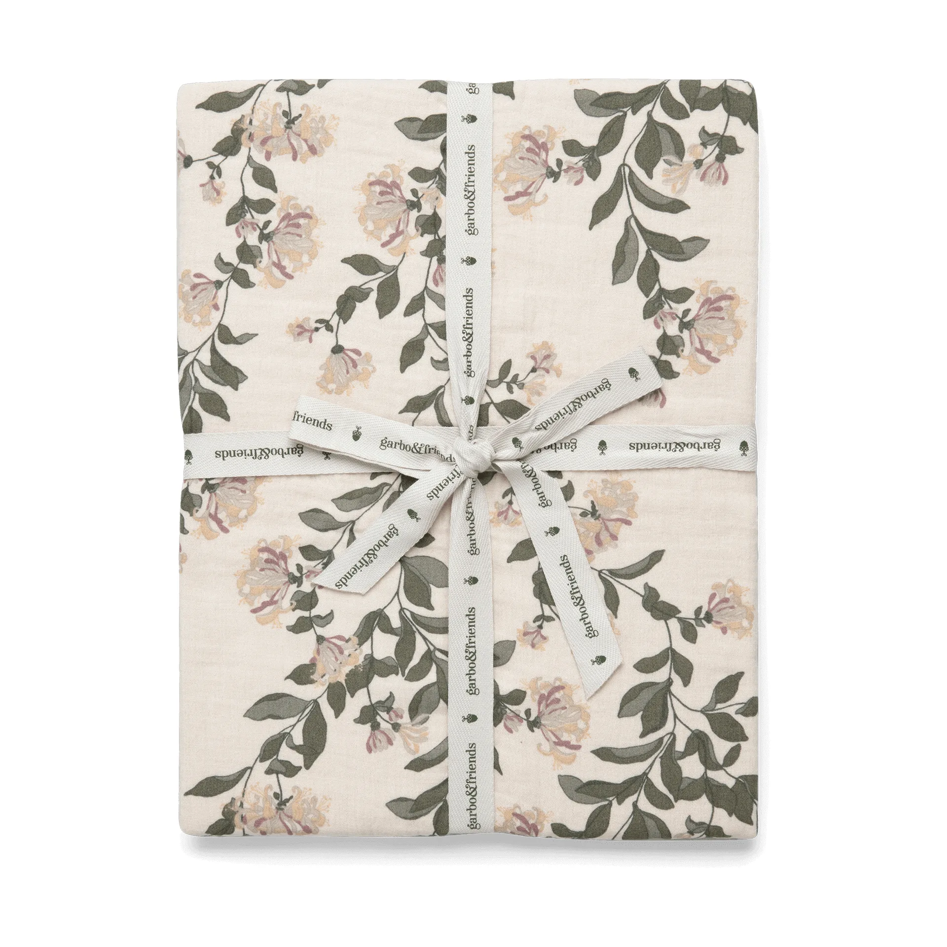 Honeysuckle Muslin dra-på-laken, 180x200x30 cm Garbo&Friends