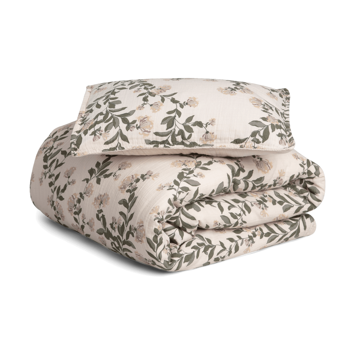 Bilde av Garbo&Friends Honeysuckle Muslin sengesett baby 70x80 cm/28x35 cm