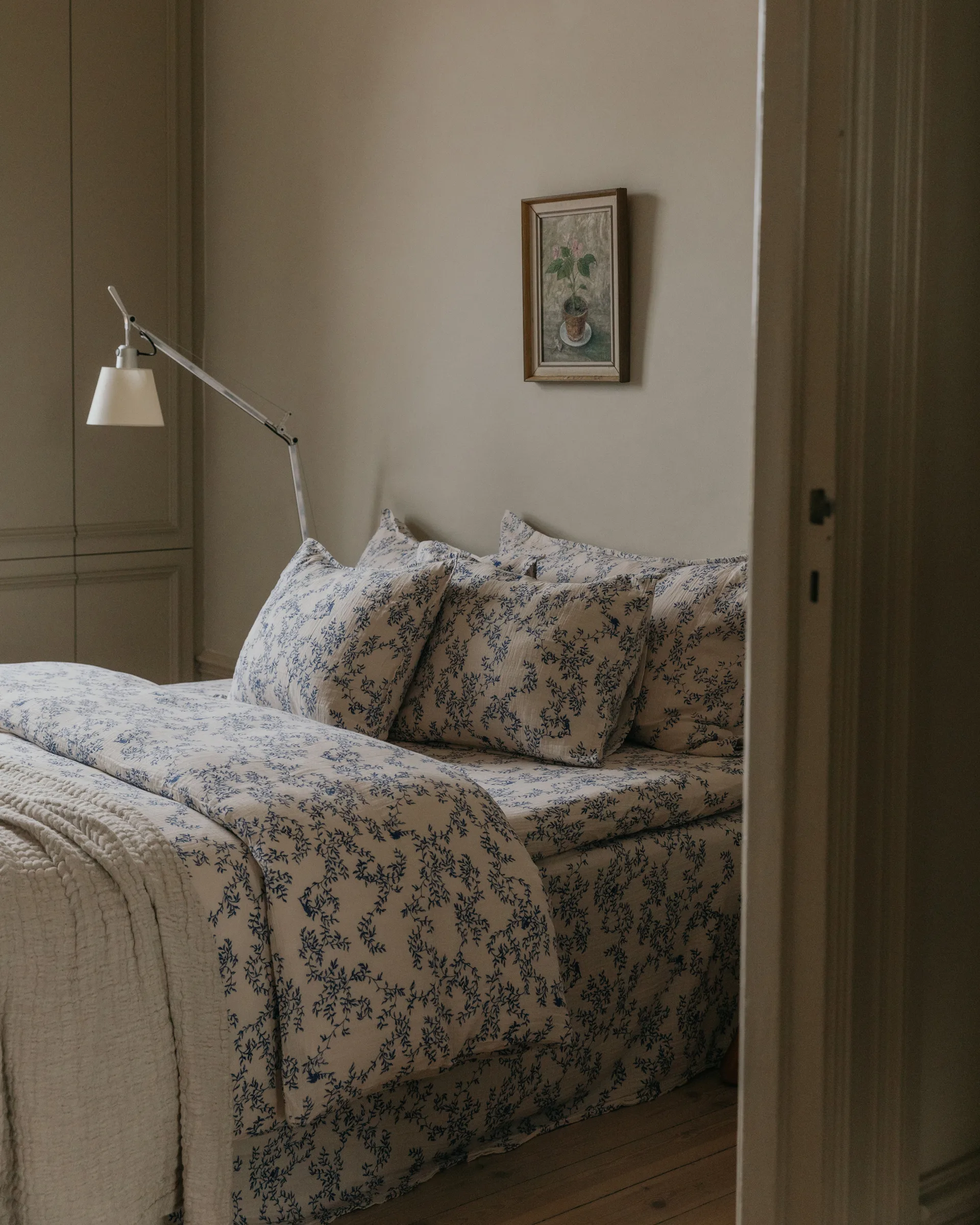 Jardim Muslin sengekappe, 160x200x53 cm Garbo&Friends