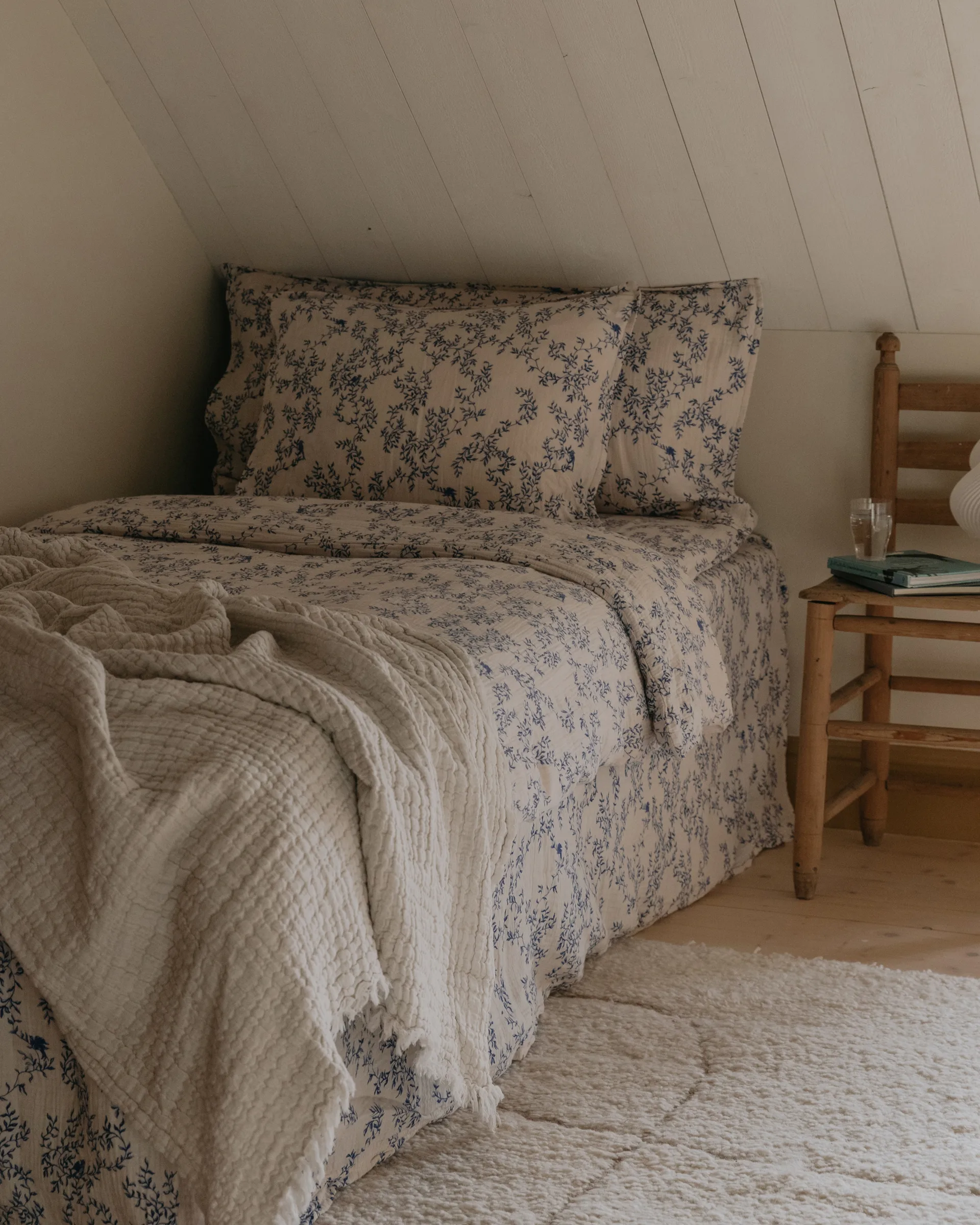 Jardim Muslin sengekappe, 90x200x53 cm Garbo&Friends