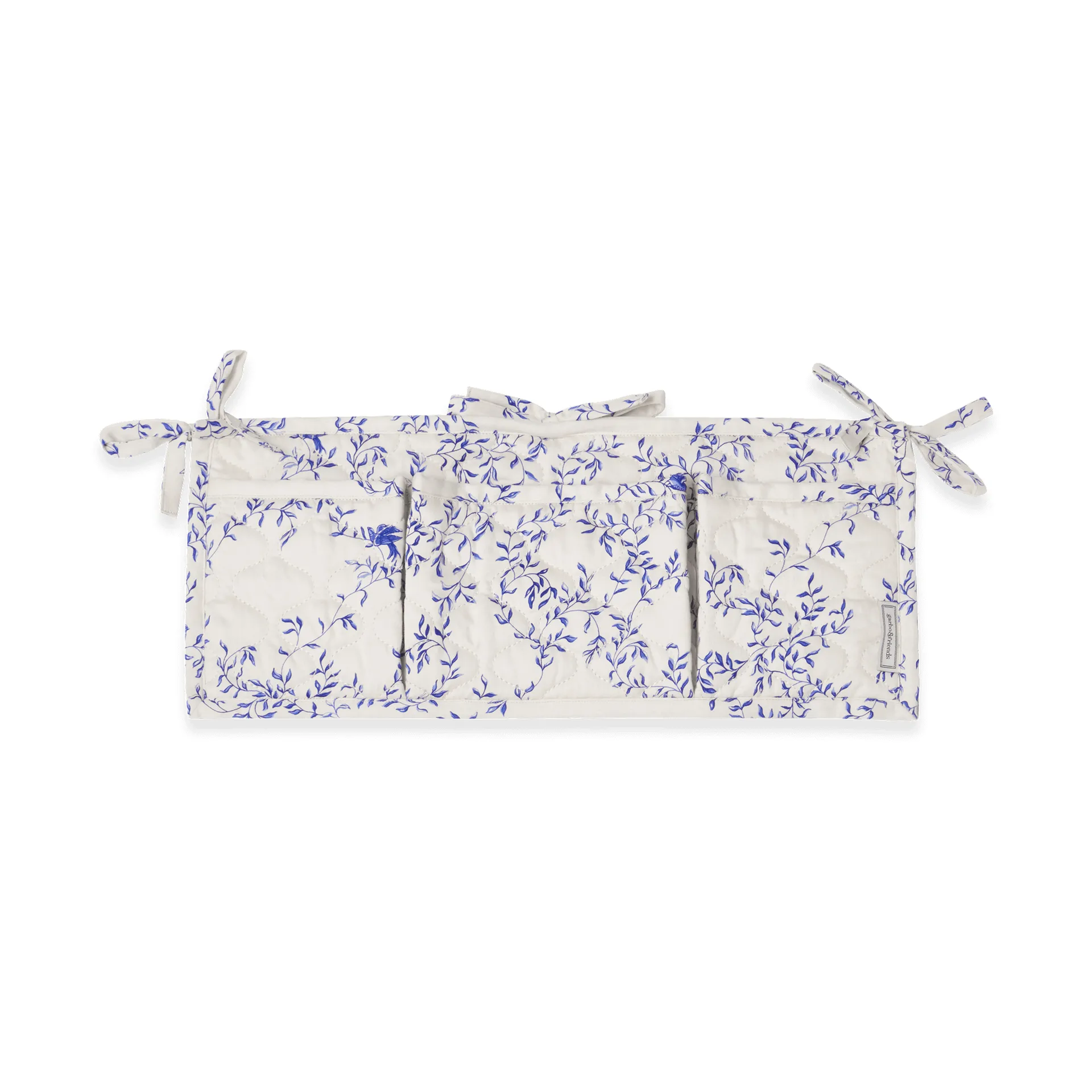 Jardim Satin quiltet sengeveske, 18x43 cm Garbo&Friends