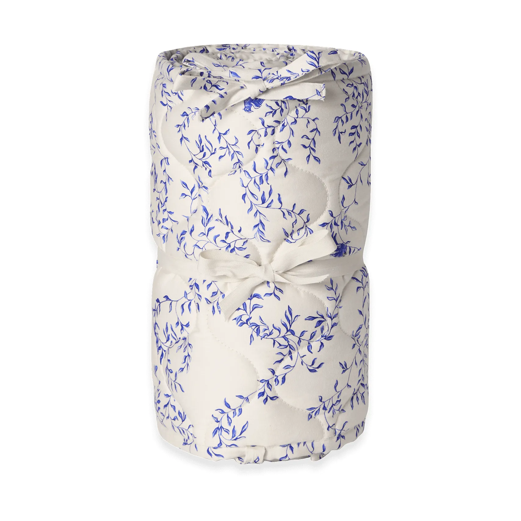 Jardim Satin quiltet sprinkelsengbeskytter, 30x360 cm Garbo&Friends