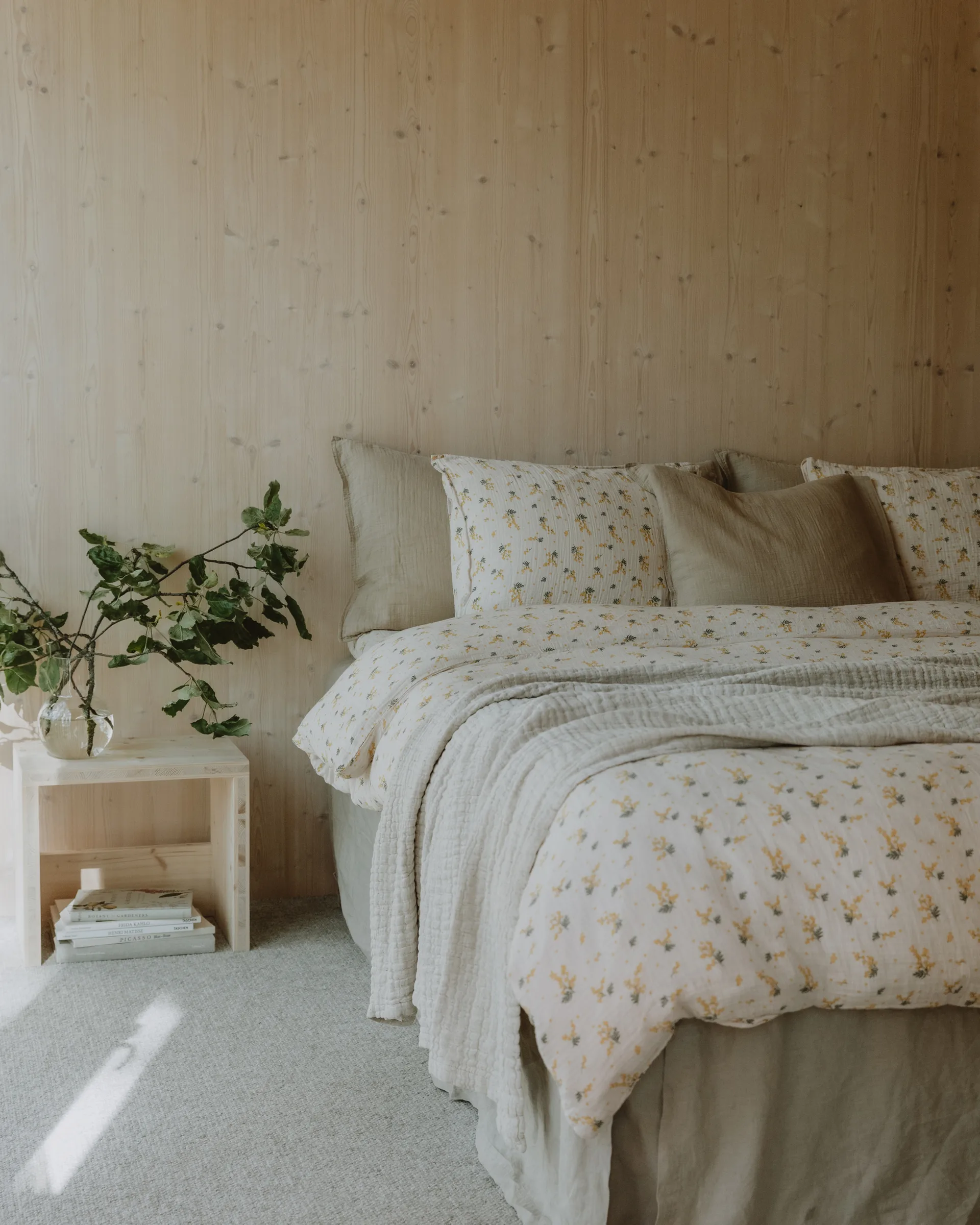 Mimosa Muslin dobbelt dynetrekk, 240x220 cm Garbo&Friends