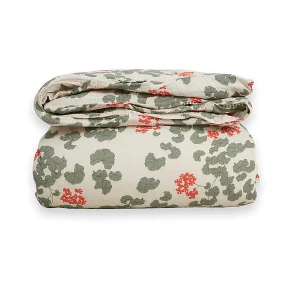 Pelargonium Muslin dynetrekk dobbelt, 220x240 cm Garbo&Friends