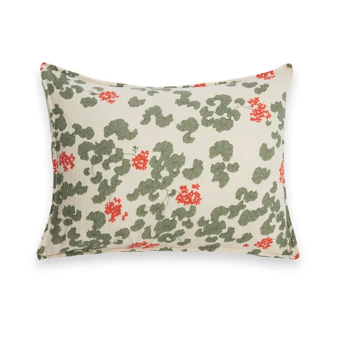 Pelargonium Muslin putetrekk, 50x60 cm Garbo&Friends