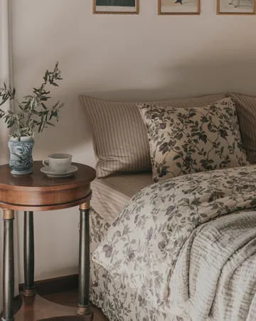 Plum Musin sengesett - 140x200 cm/50x70 cm - Garbo&Friends