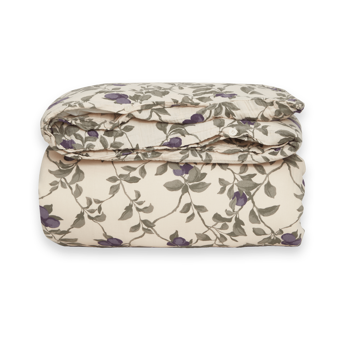 Bilde av Garbo&Friends Plum Muslin dobbelt dynetrekk 240x220 cm