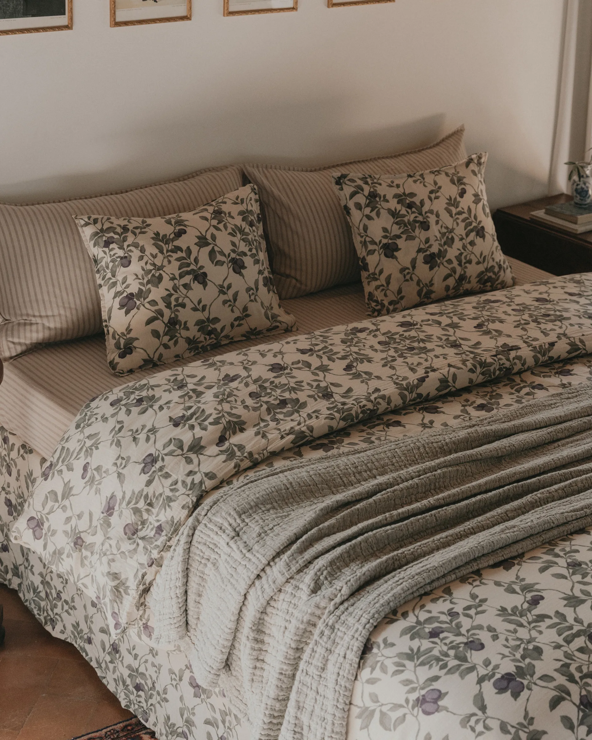 Plum Muslin dobbelt dynetrekk, 240x220 cm Garbo&Friends