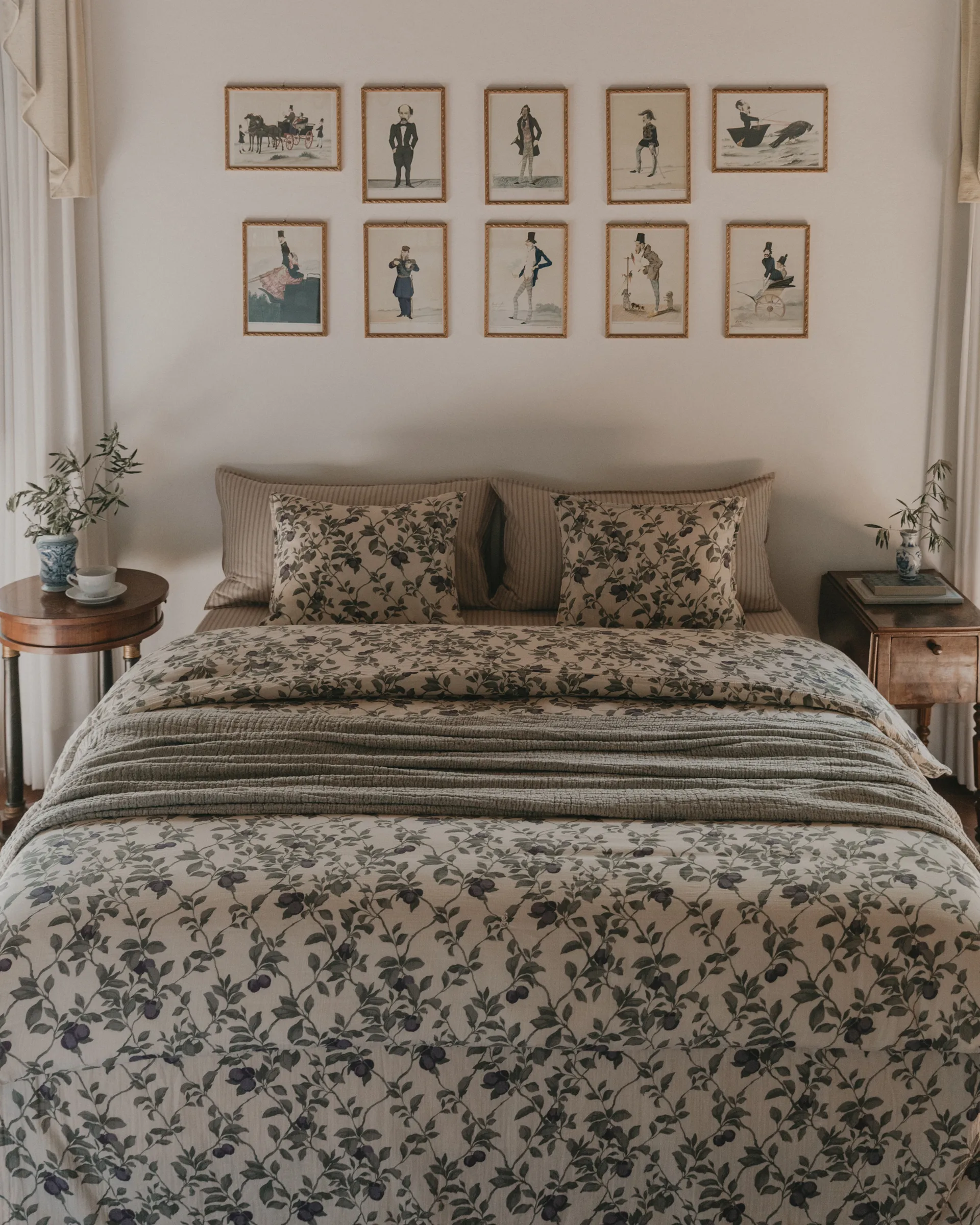 Plum Muslin dobbelt dynetrekk, 240x220 cm Garbo&Friends