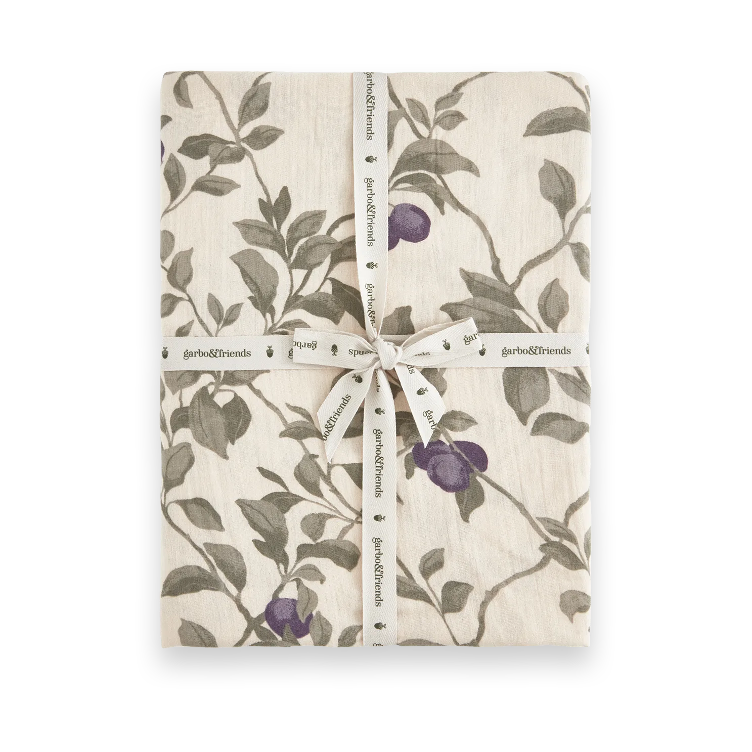 Plum Muslin dra-på-laken, 140x200x30 cm Garbo&Friends