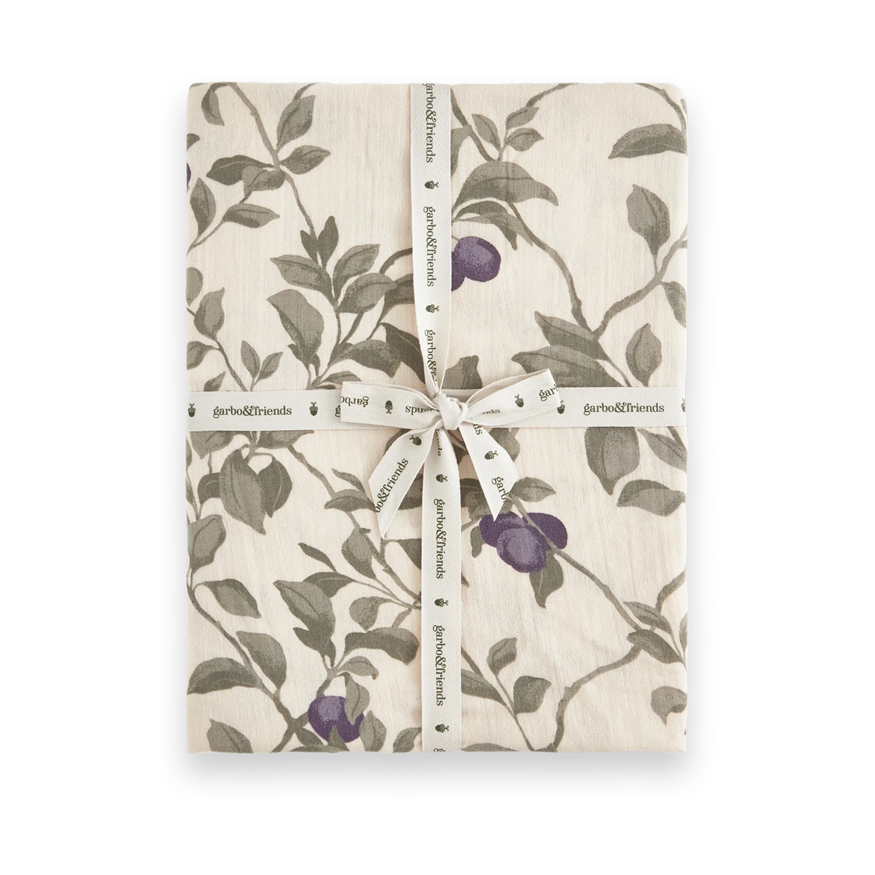 Plum Muslin dra-på-laken, 70x140x20 cm Garbo&Friends