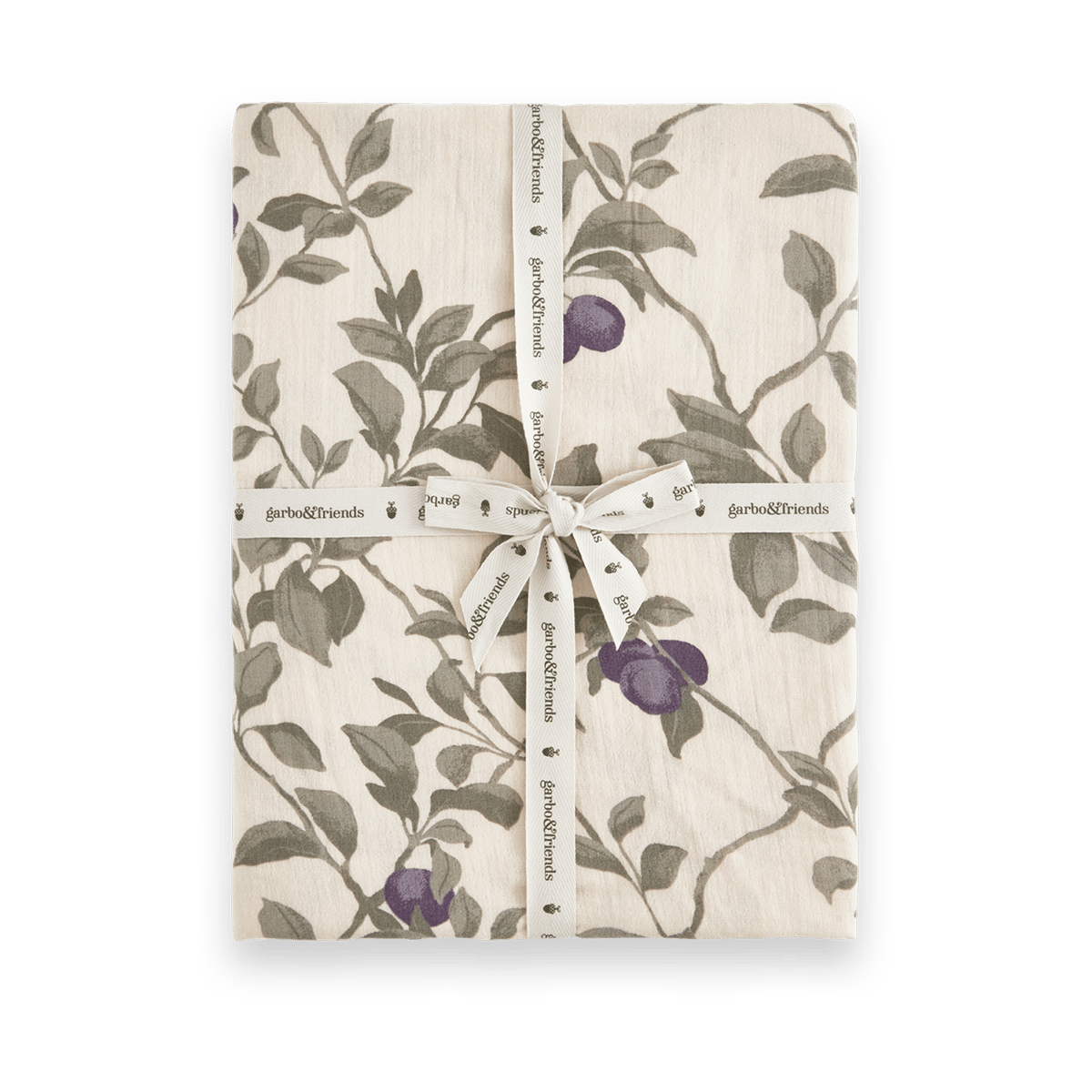 Bilde av Garbo&Friends Plum Muslin dra-på-laken 70x140x20 cm