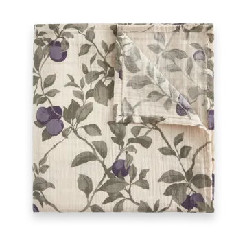 Plum Muslin swaddle teppe - 110x110 cm - Garbo&Friends