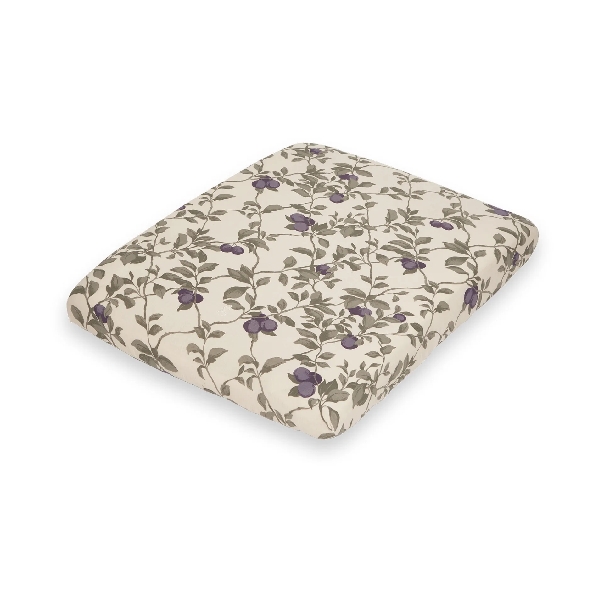 Plum Muslin trekk til stellematte, 50x70x15 cm Garbo&Friends