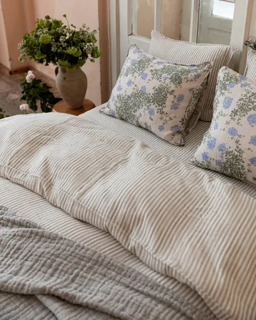 Plumbago Muslin dobbelt dynetrekk - 240x220 cm - Garbo&Friends