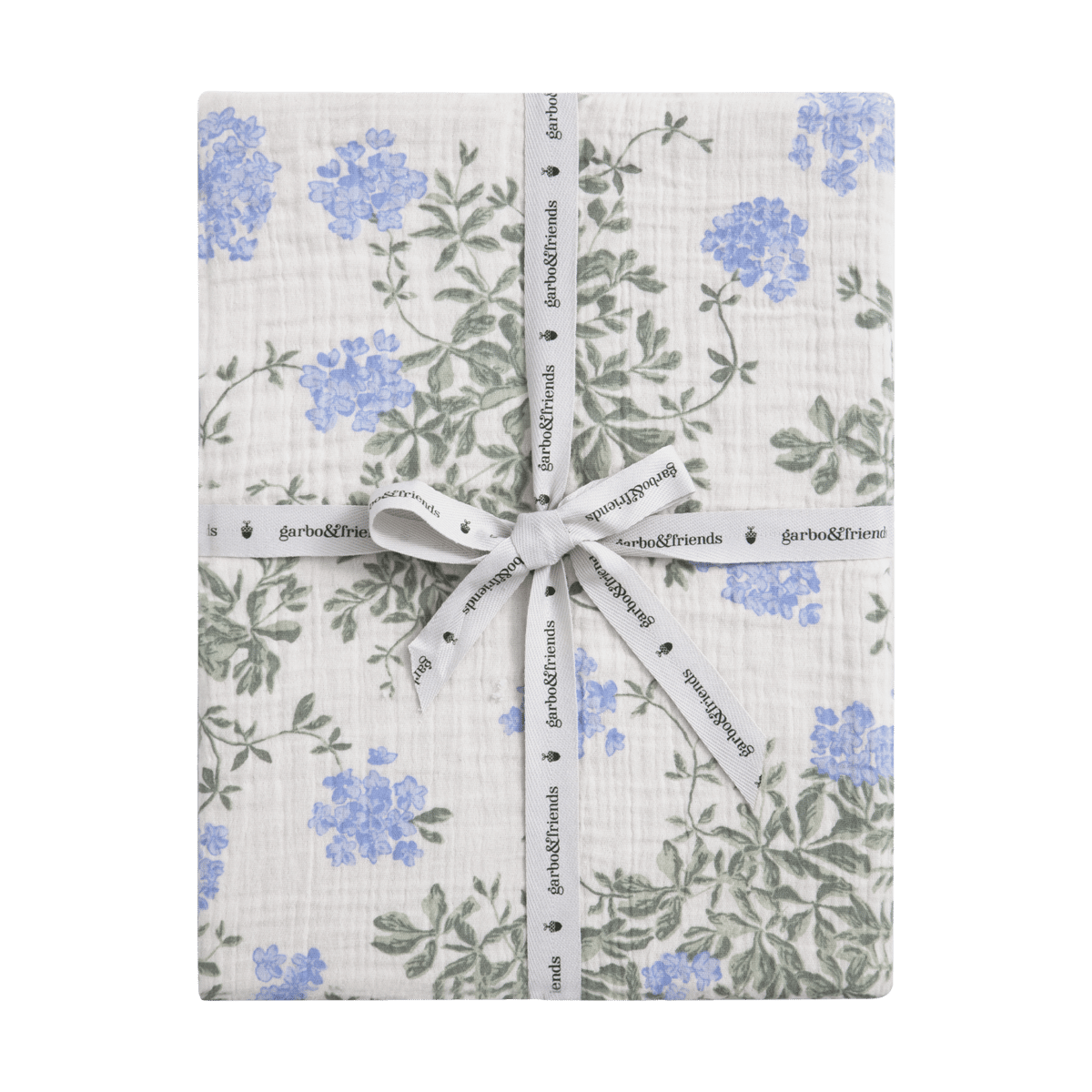 Bilde av Garbo&Friends Plumbago Muslin dra-på-laken 90x200x30 cm