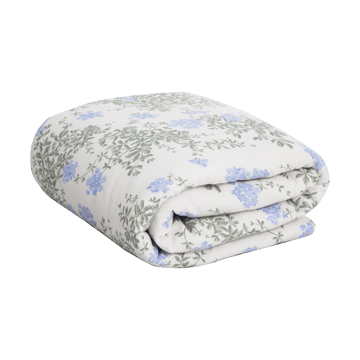 Plumbago Muslin polstret pledd - 100x140 cm - Garbo&Friends
