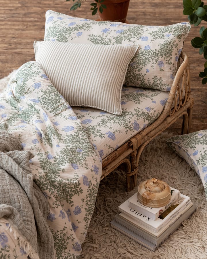 Plumbago Muslin putetrekk, 50x90 cm Garbo&Friends