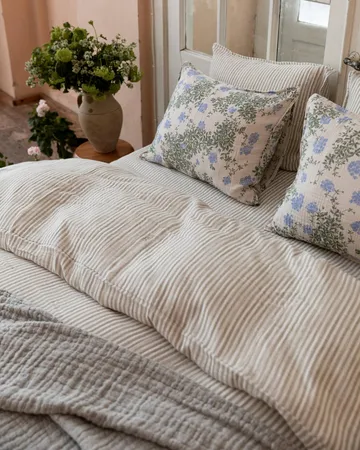 Plumbago Muslin putetrekk - 80x80 cm - Garbo&Friends
