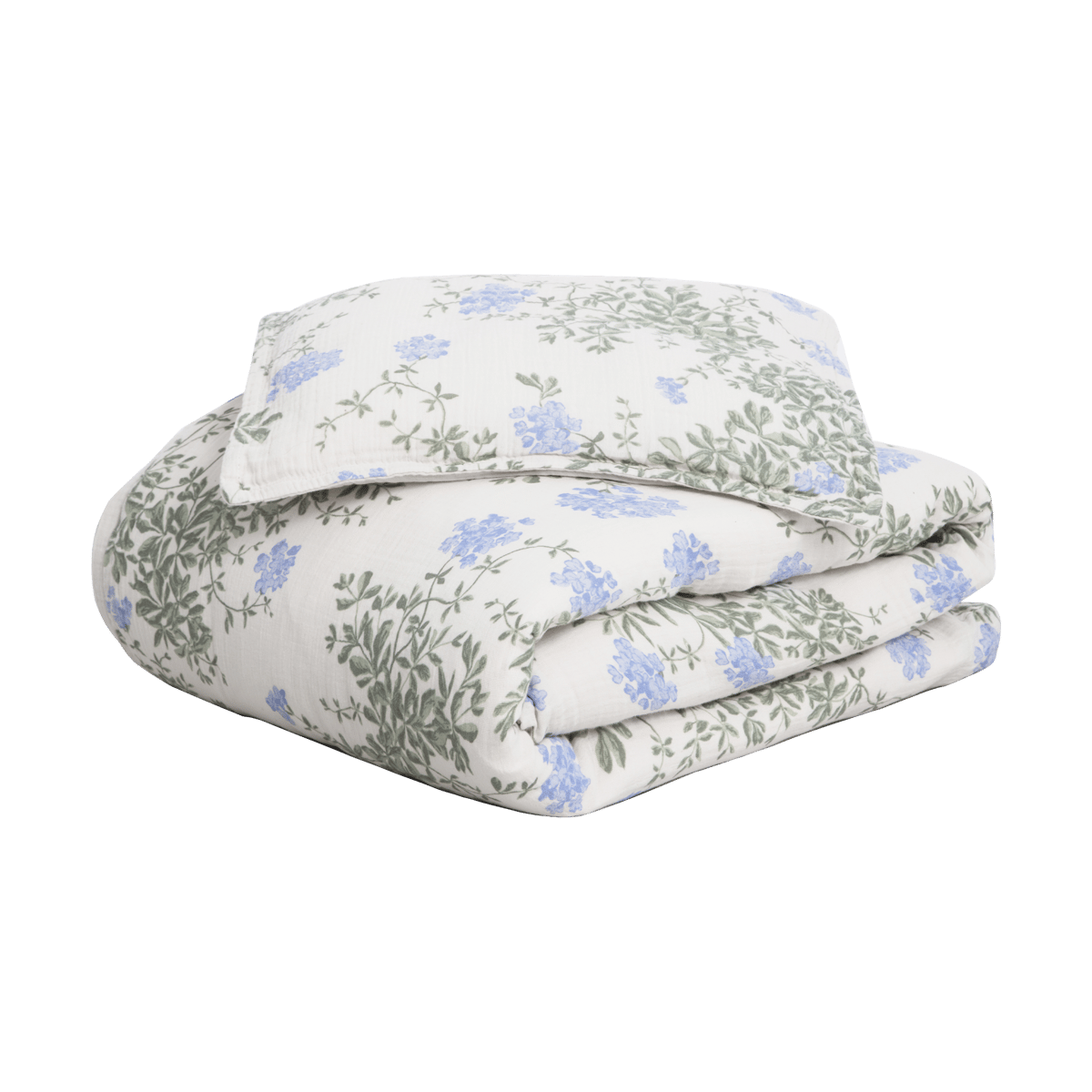 Bilde av Garbo&Friends Plumbago Muslin sengesett junior 100x140 cm/40x45 cm