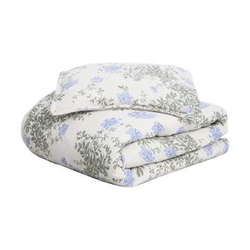 Plumbago Muslin sengesett junior - 100x140 cm/40x60 cm - Garbo&Friends