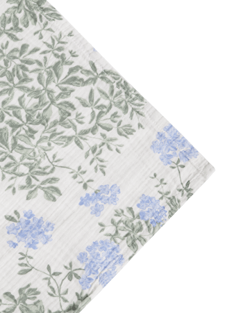 Plumbago Muslin Swaddle pledd - 110x110 cm - Garbo&Friends