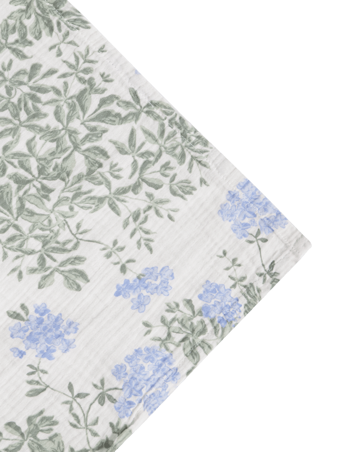 Plumbago Muslin Swaddle pledd, 110x110 cm Garbo&Friends