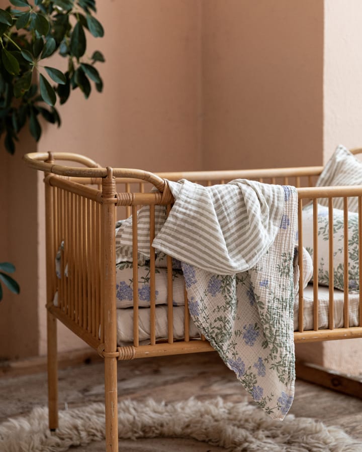 Plumbago Muslin Swaddle pledd, 110x110 cm Garbo&Friends