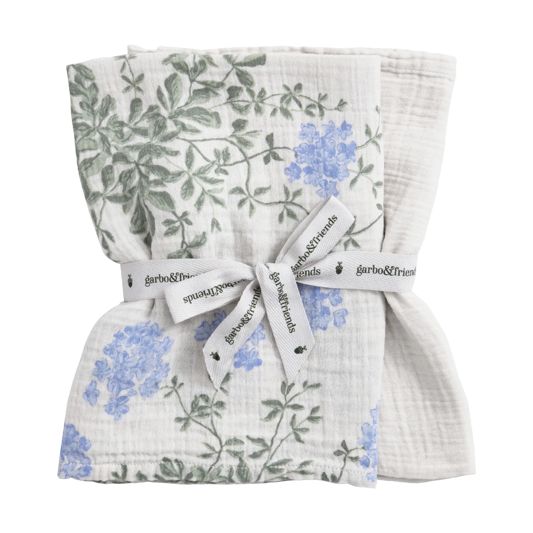 Plumbago Muslin teppe liten 2 deler, 60x60 cm Garbo&Friends
