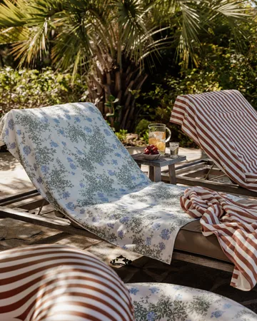 Plumbago Terry håndkle - 70x140 cm - Garbo&Friends