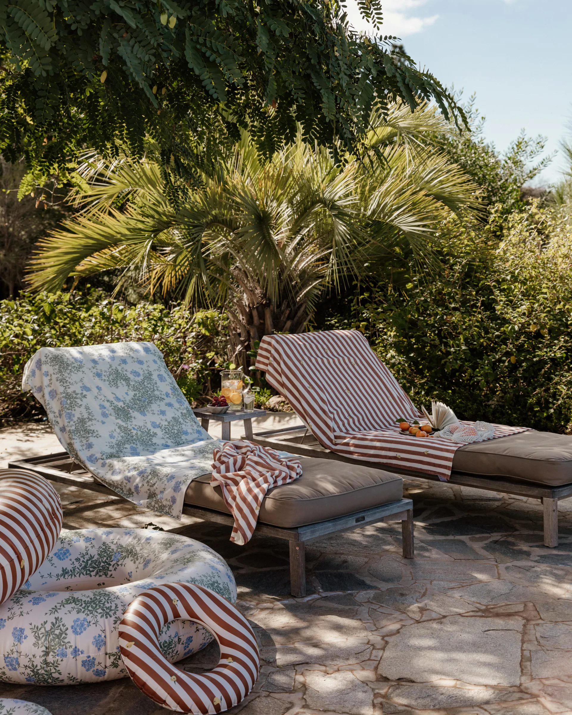 Plumbago Terry håndkle, 70x140 cm Garbo&Friends