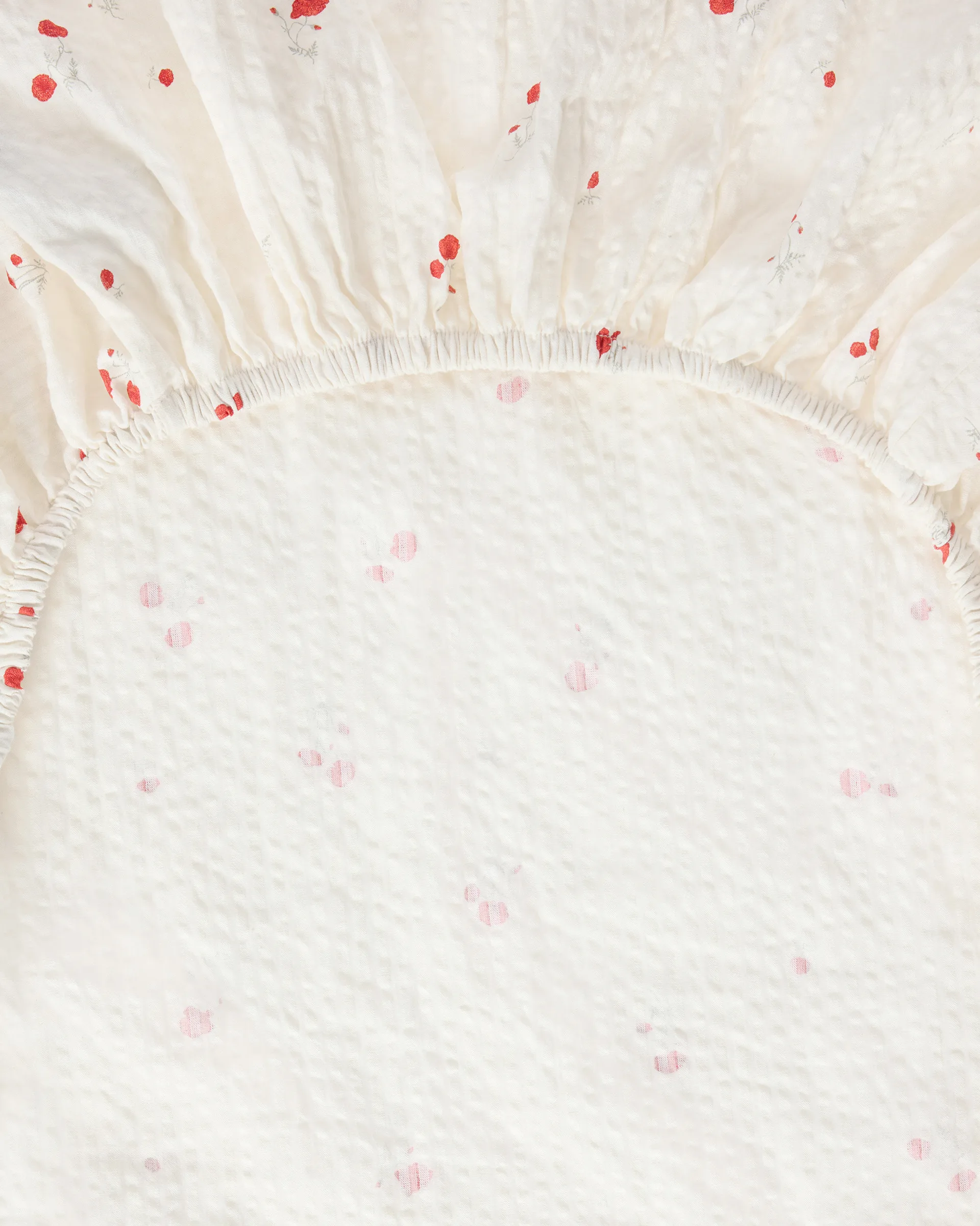 Poppy Seersucker dra-på-laken, 180x200x30 cm Garbo&Friends