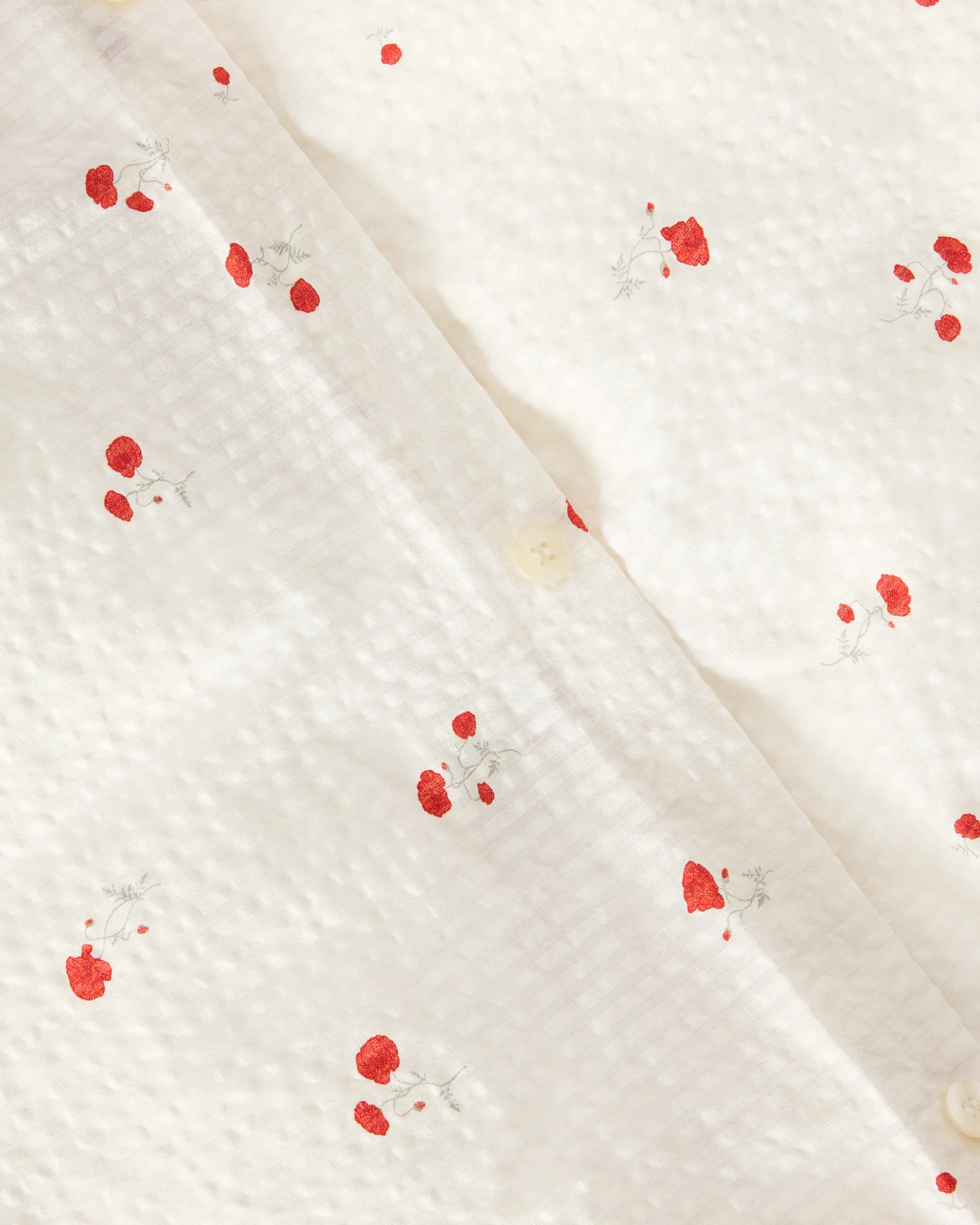 Poppy Seersucker dynetrekk, 150x210 cm Garbo&Friends