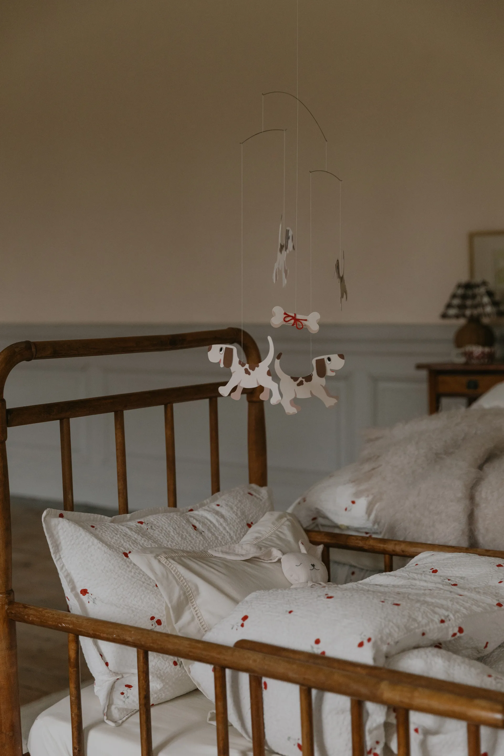 Poppy Seersucker sengetøy junior, 100x130 cm/35x55 cm Garbo&Friends