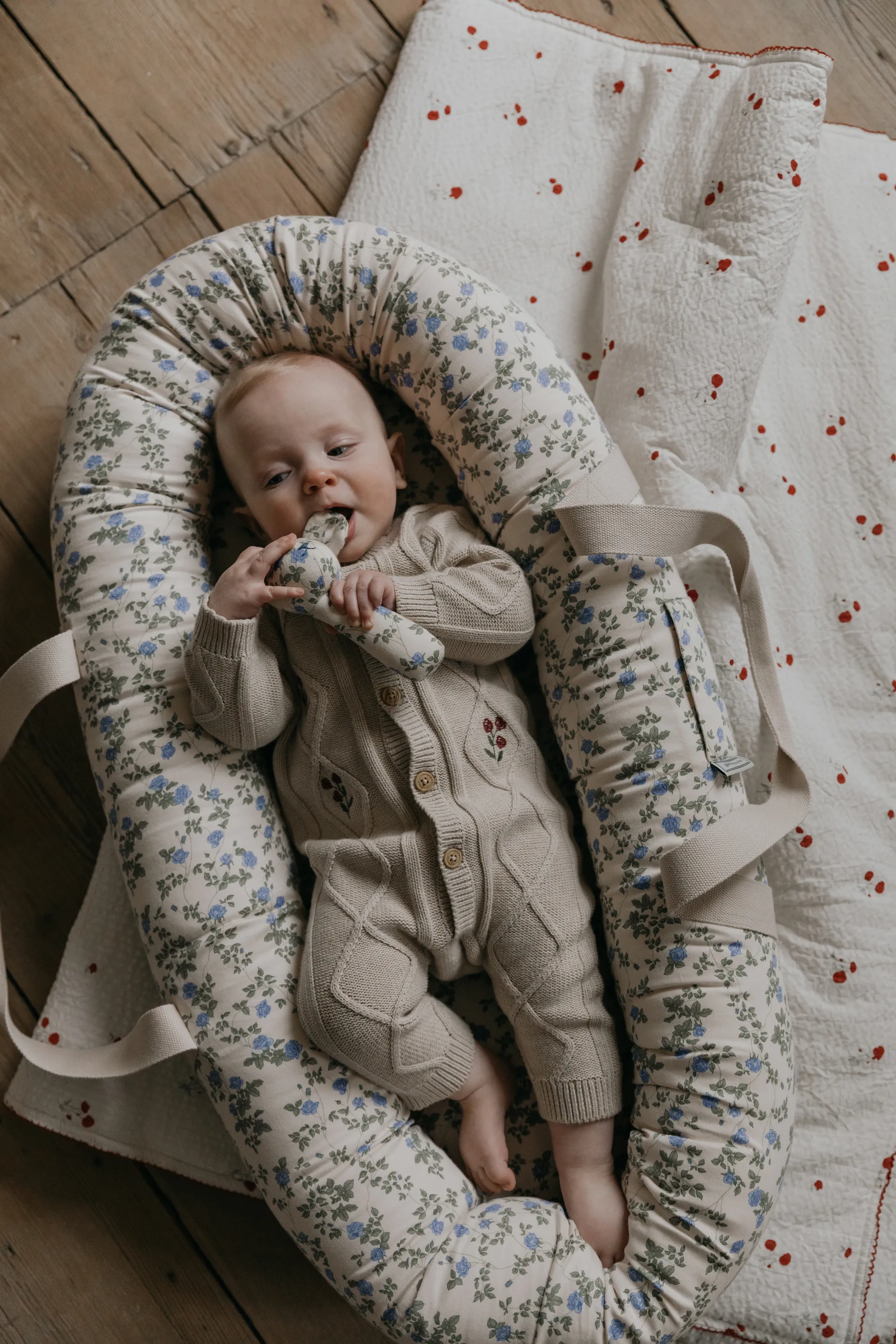 Poppy Seersucker vattert pledd, 100x140 cm Garbo&Friends