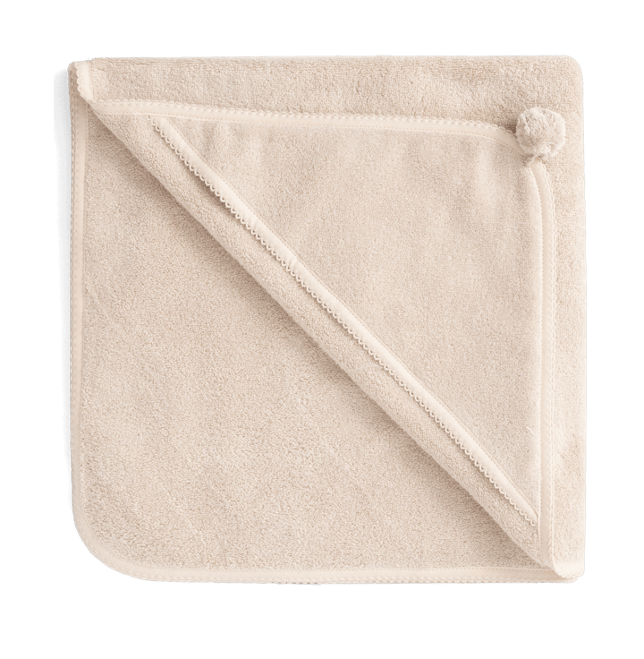 Sand Terry håndkle med hette - 80x80 cm - Garbo&Friends