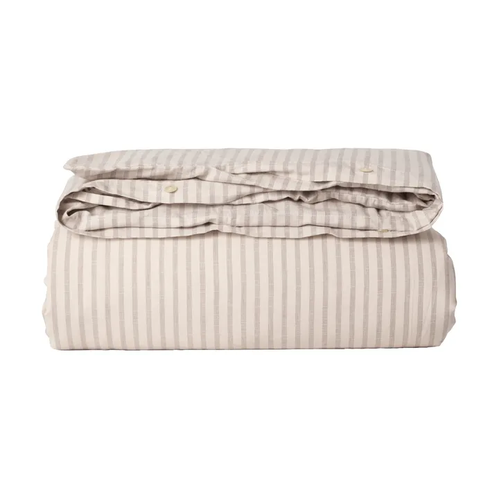 Stripe Mauve Muslin dynetrekk - 140x200 cm - Garbo&Friends