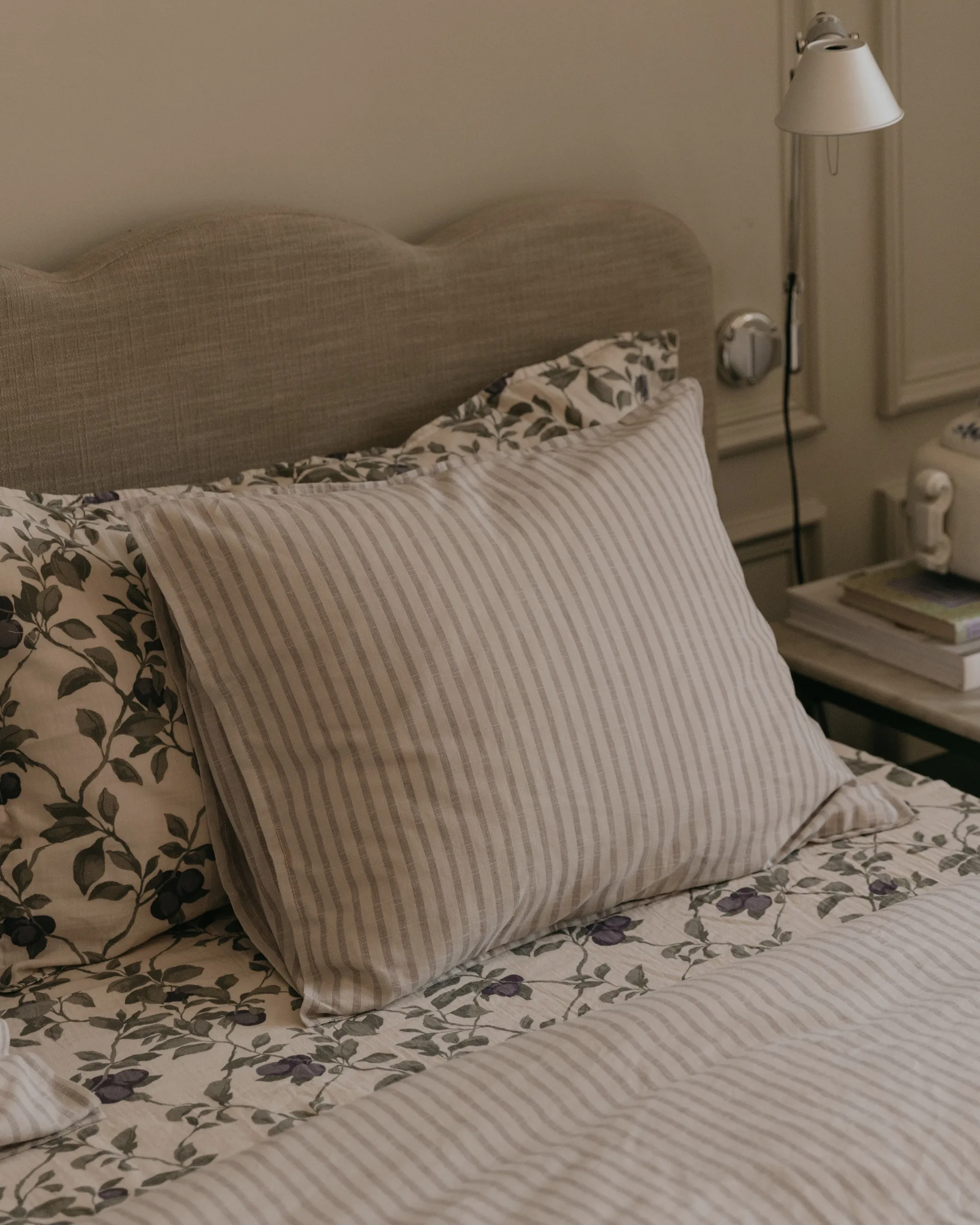 Stripe Mauve putetrekk, 50x90 cm Garbo&Friends