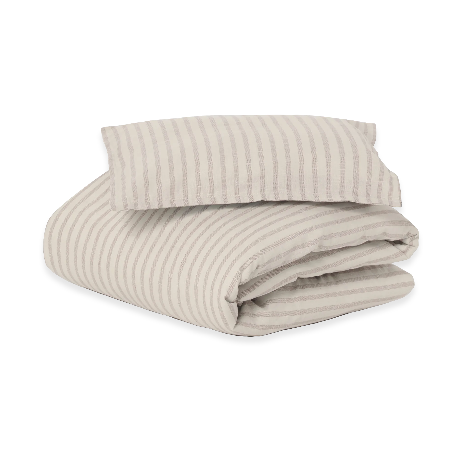 Stripe Mauve sengesett junior, 100x140 cm/40x60 cm Garbo&Friends