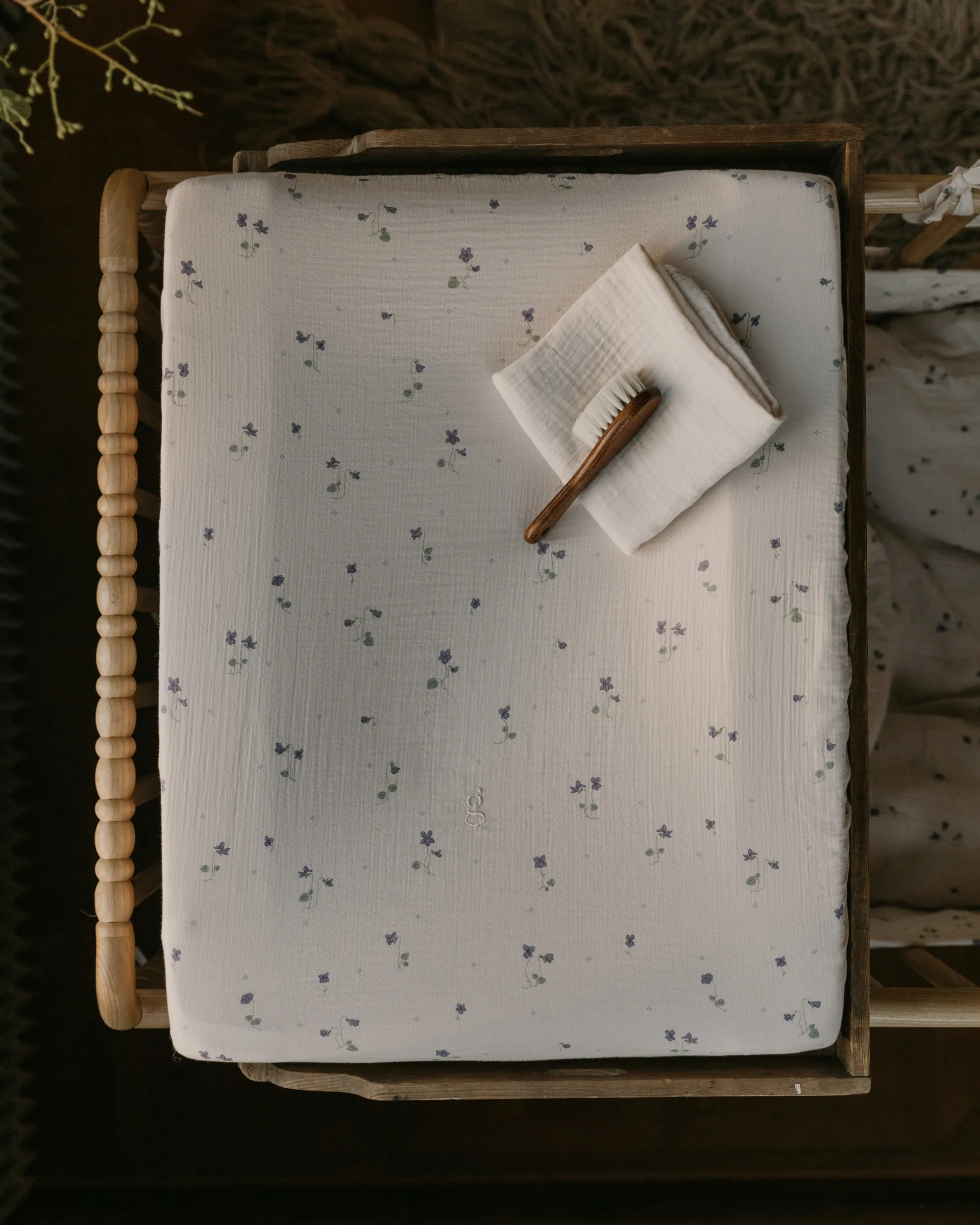 Viola Muslin trekk til stellematte, 50x70x15 cm Garbo&Friends