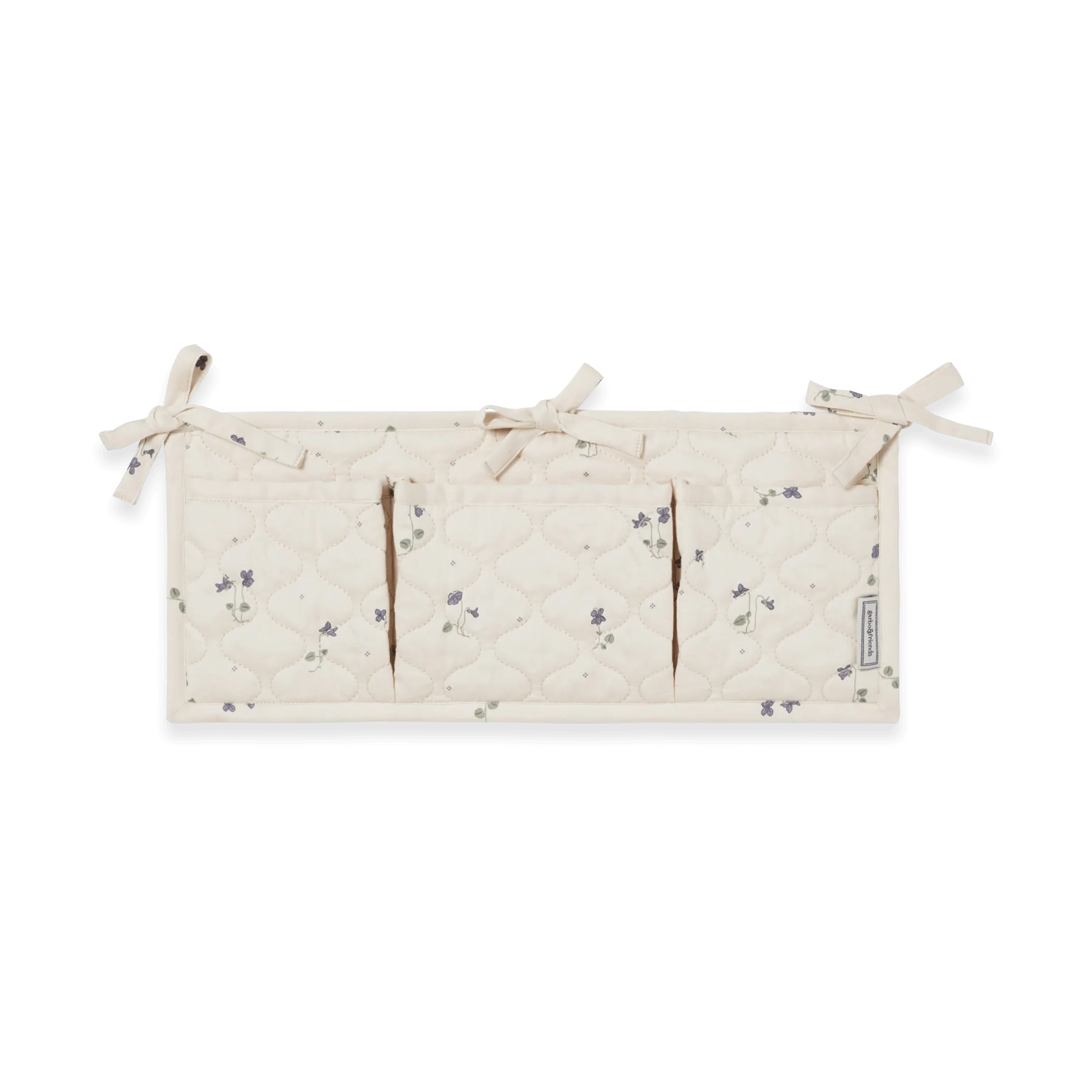 Viola Satin quiltet sengeveske, 18x43 cm Garbo&Friends