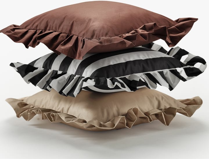 Garden Glory Outdoor pute med volang 45x45 cm, Beige Garden Glory